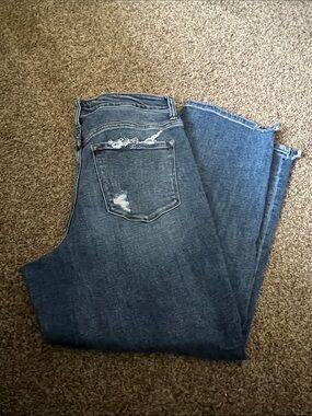 Flying Monkey High Rise Cropped jeans